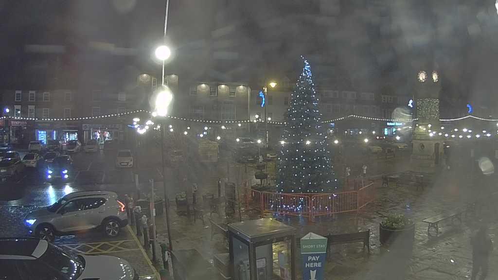 Thirsk webcam overlooking the Market Place