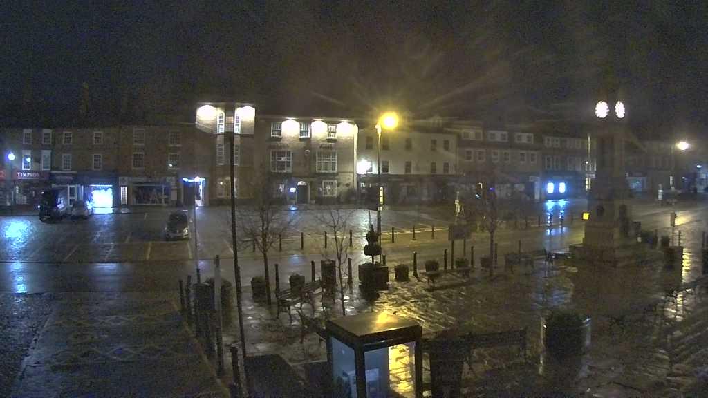 Thirsk webcam overlooking the Market Place