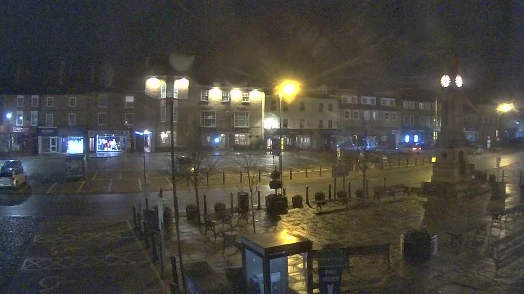 Thirsk webcam overlooking the Market Place