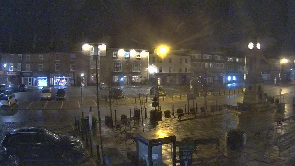 Thirsk webcam overlooking the Market Place