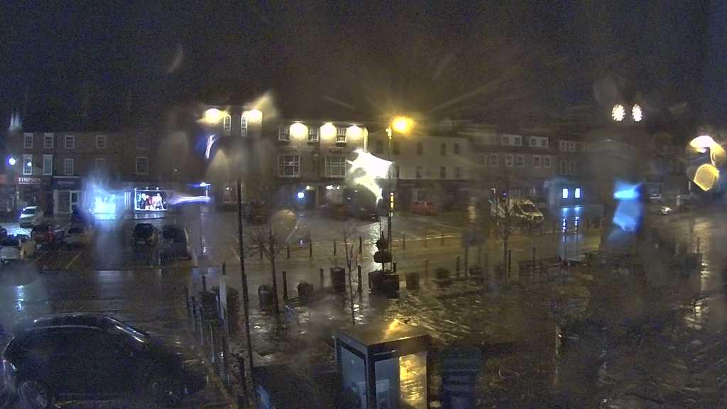 Thirsk webcam overlooking the Market Place