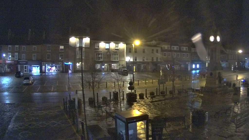 Thirsk webcam overlooking the Market Place