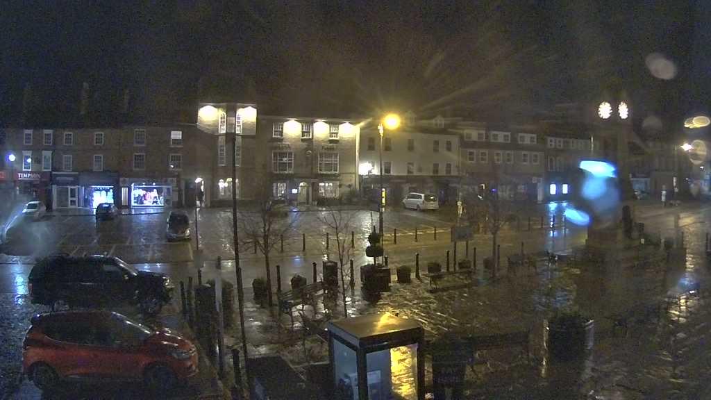 Thirsk webcam overlooking the Market Place
