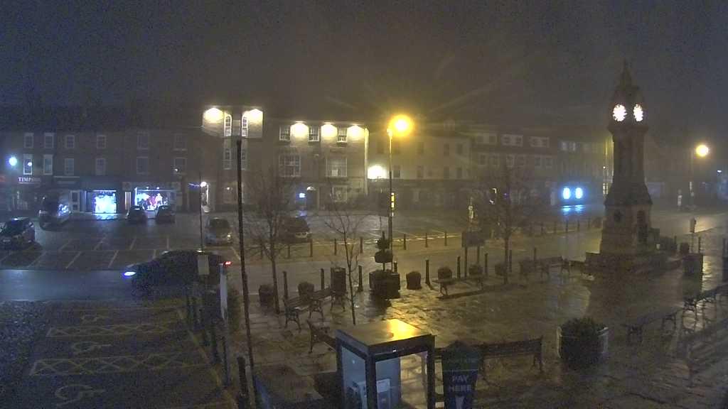 Thirsk webcam overlooking the Market Place