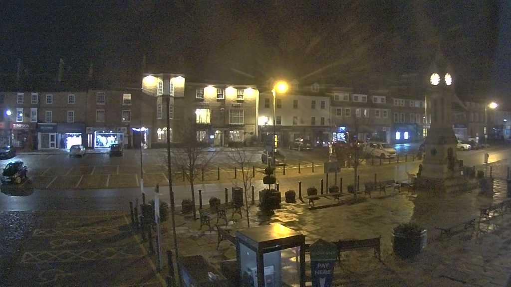 Thirsk webcam overlooking the Market Place