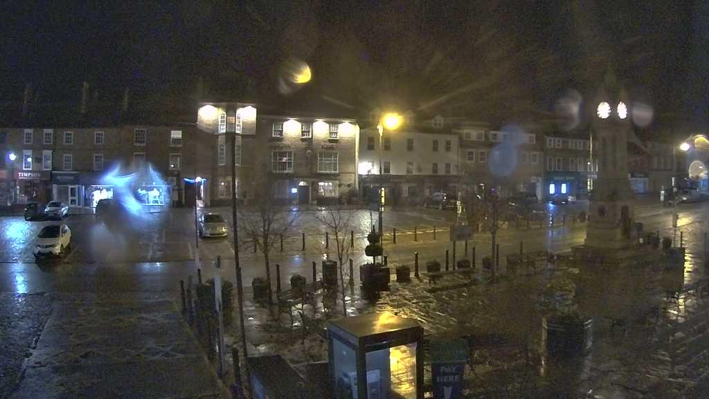 Thirsk webcam overlooking the Market Place