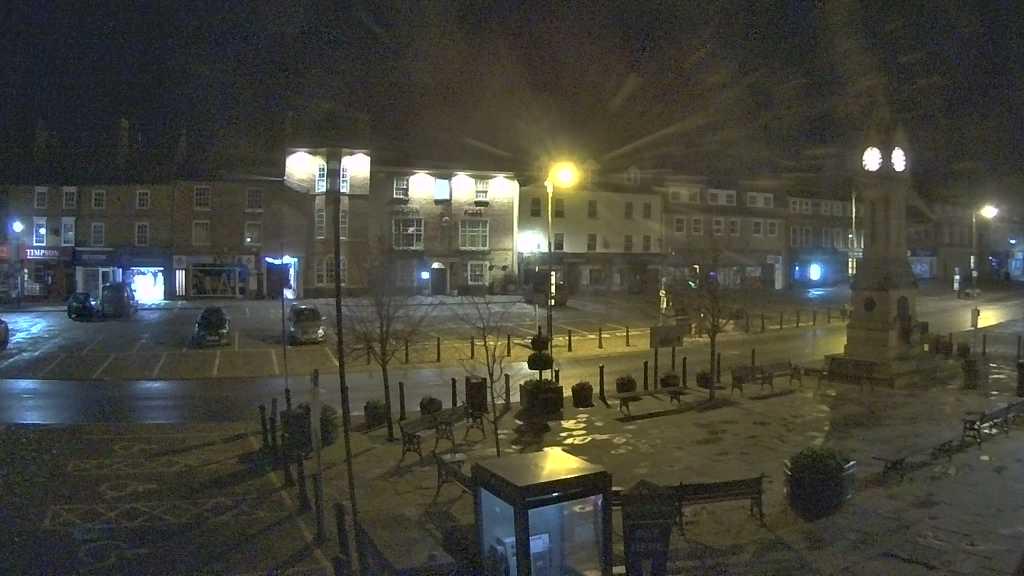 Thirsk webcam overlooking the Market Place