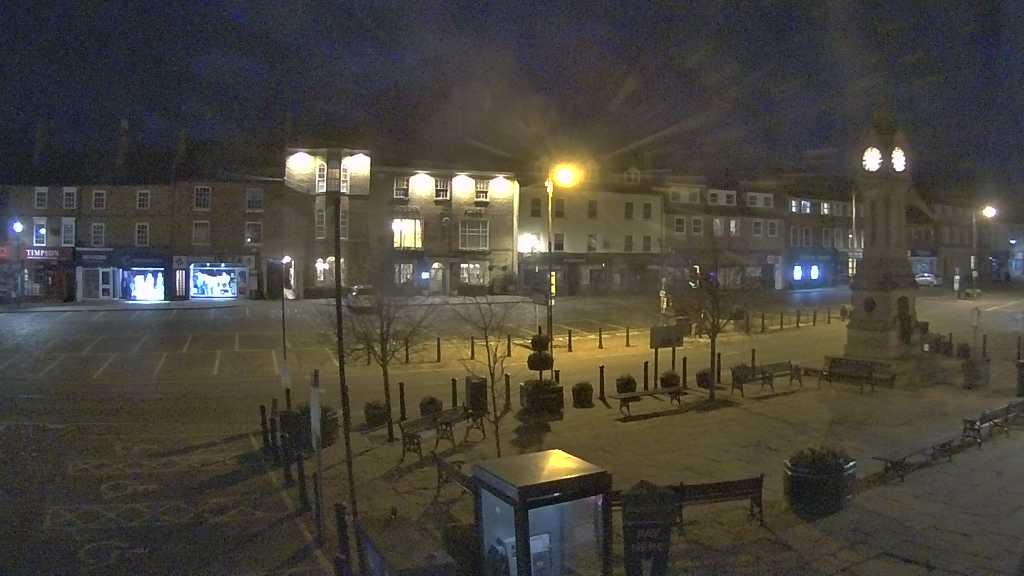 Thirsk webcam overlooking the Market Place