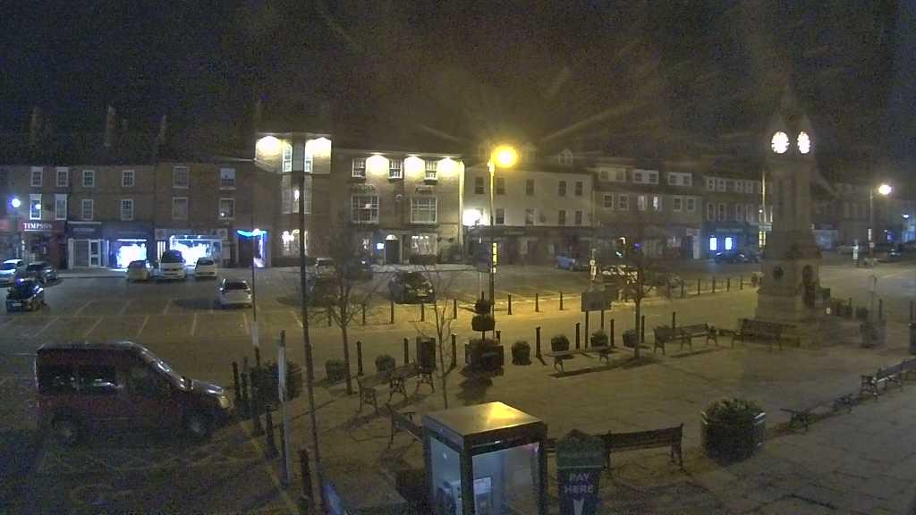 Thirsk webcam overlooking the Market Place