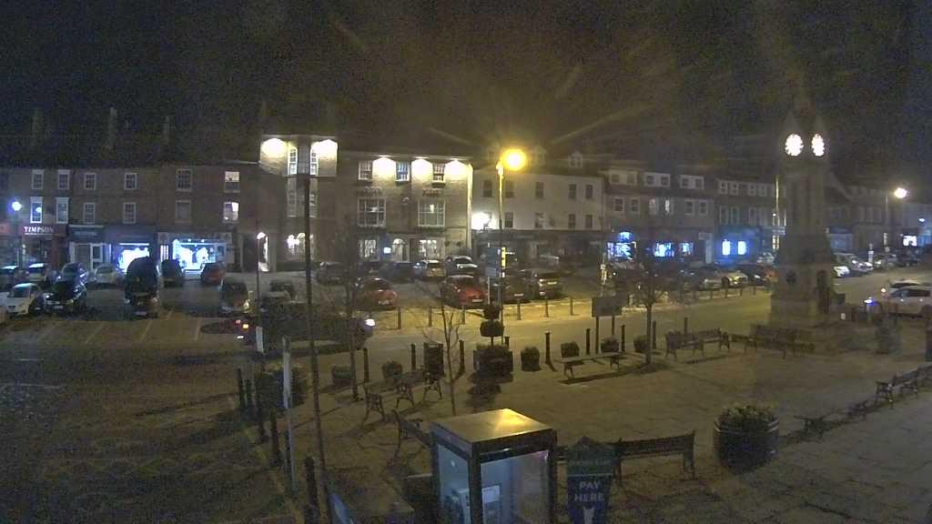 Thirsk webcam overlooking the Market Place