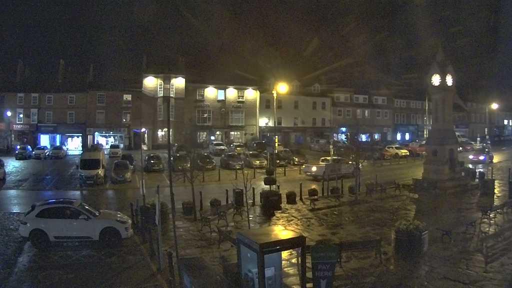 Thirsk webcam overlooking the Market Place