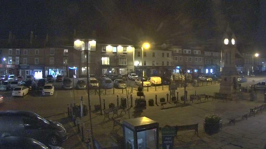 Thirsk webcam overlooking the Market Place