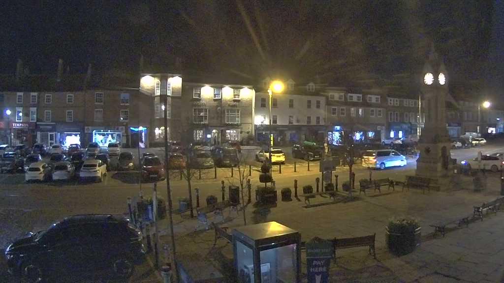 Thirsk webcam overlooking the Market Place
