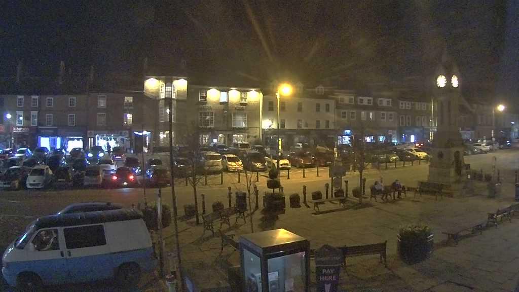 Thirsk webcam overlooking the Market Place