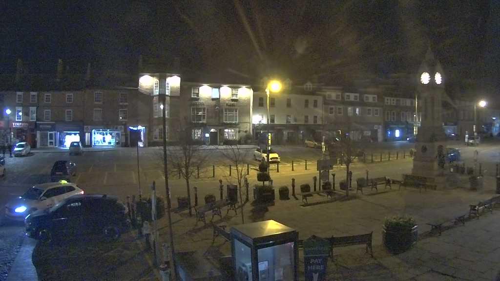 Thirsk webcam overlooking the Market Place