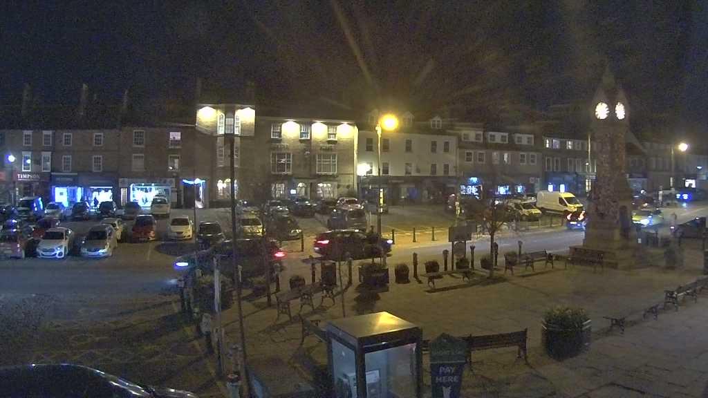Thirsk webcam overlooking the Market Place