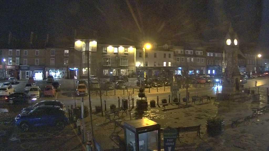 Thirsk webcam overlooking the Market Place