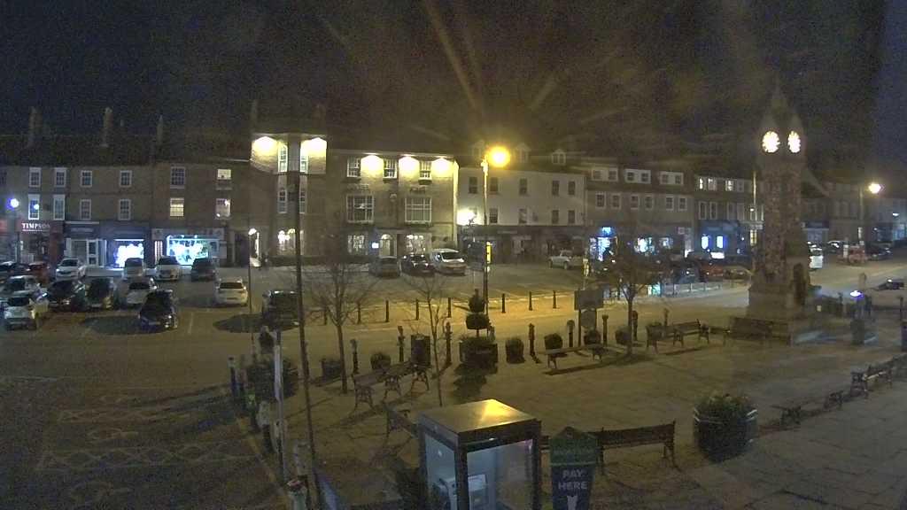 Thirsk webcam overlooking the Market Place