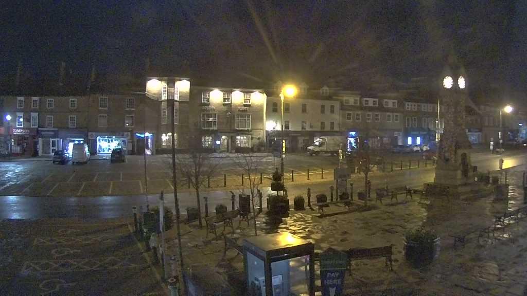 Thirsk webcam overlooking the Market Place