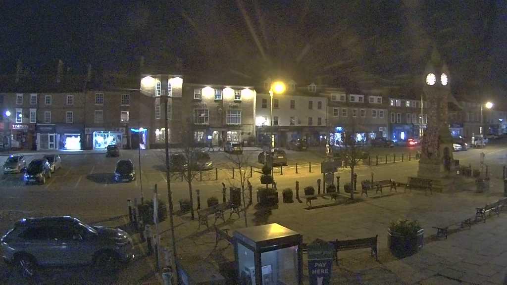 Thirsk webcam overlooking the Market Place