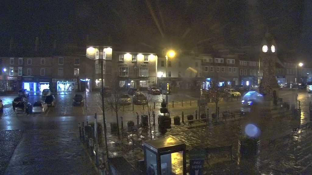 Thirsk webcam overlooking the Market Place