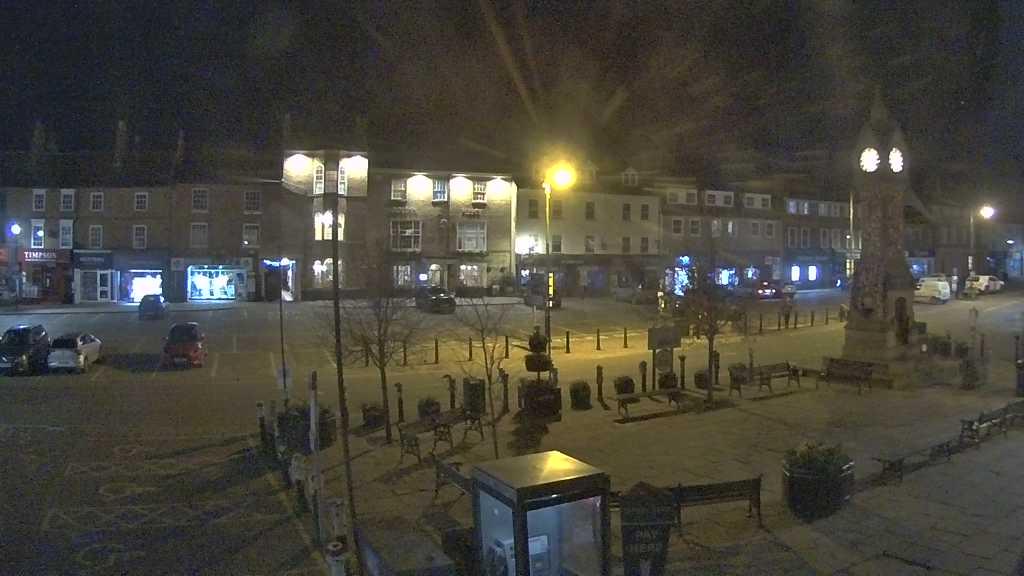 Thirsk webcam overlooking the Market Place
