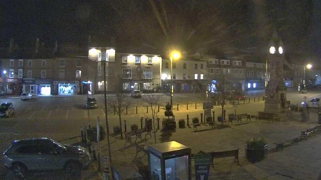 Thirsk webcam overlooking the Market Place