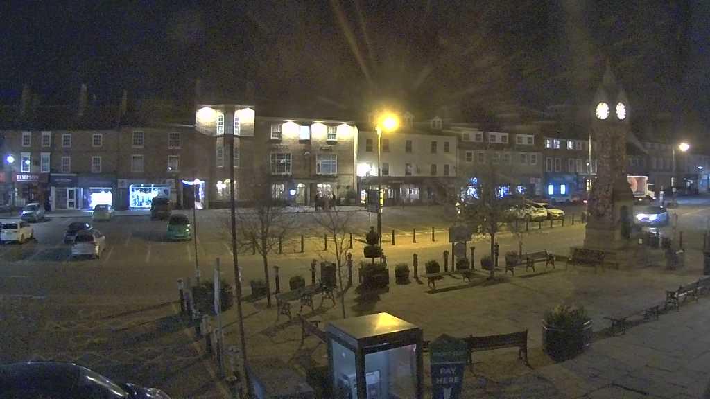 Thirsk webcam overlooking the Market Place
