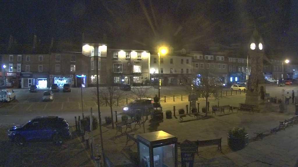 Thirsk webcam overlooking the Market Place