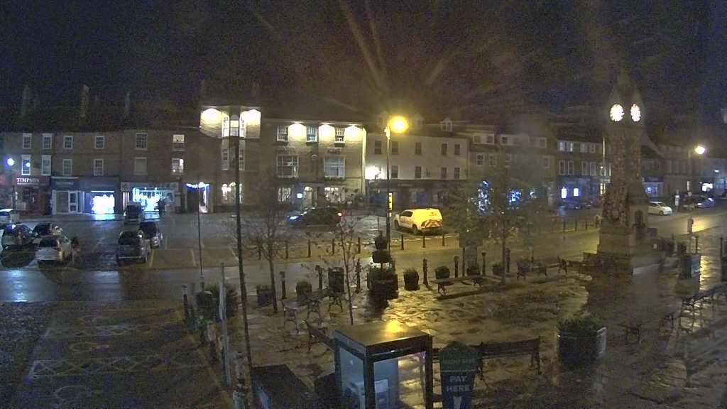 Thirsk webcam overlooking the Market Place