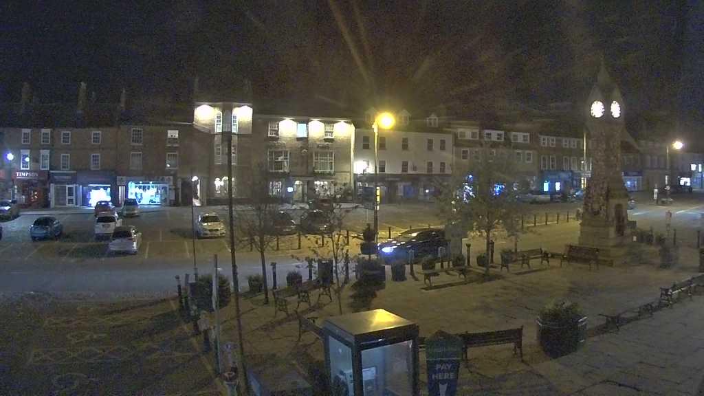 Thirsk webcam overlooking the Market Place