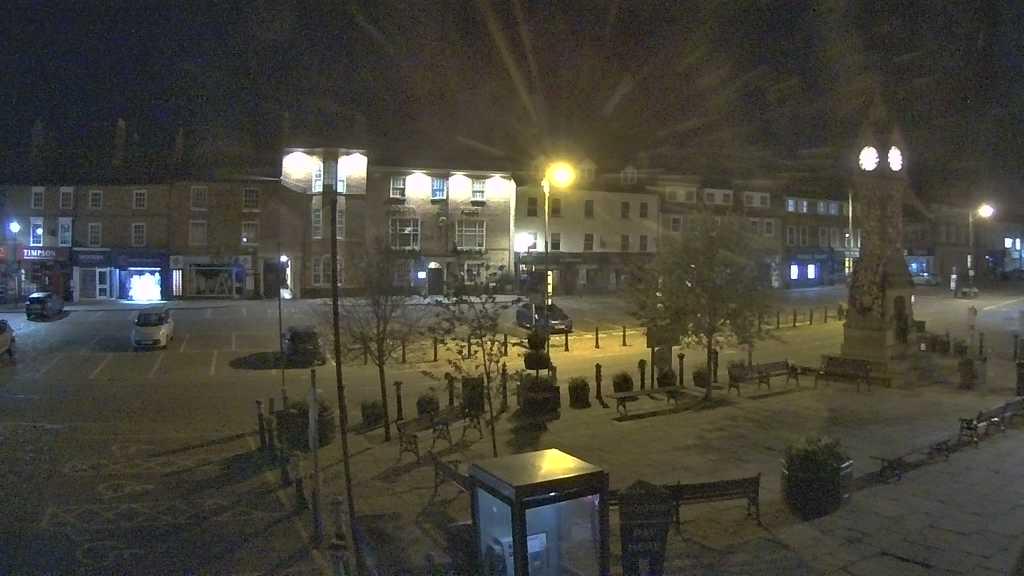Thirsk webcam overlooking the Market Place