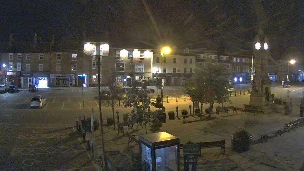 Thirsk webcam overlooking the Market Place