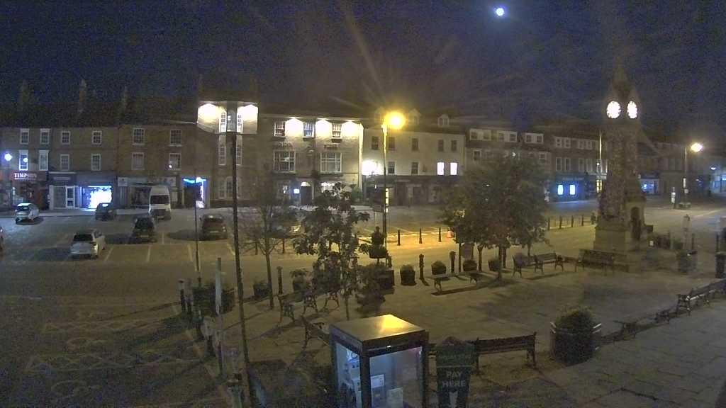 Thirsk webcam overlooking the Market Place