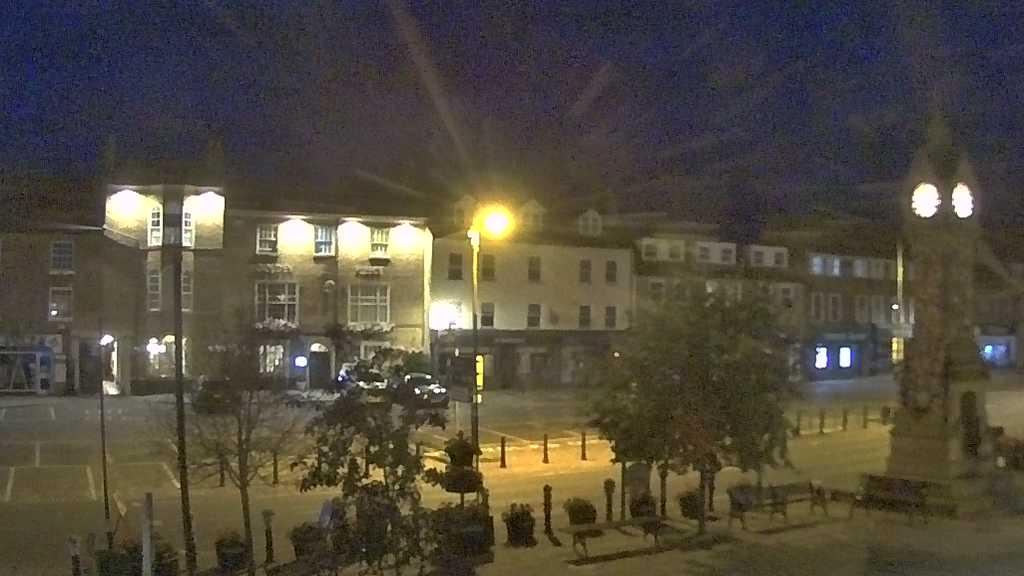 Thirsk webcam overlooking the Market Place