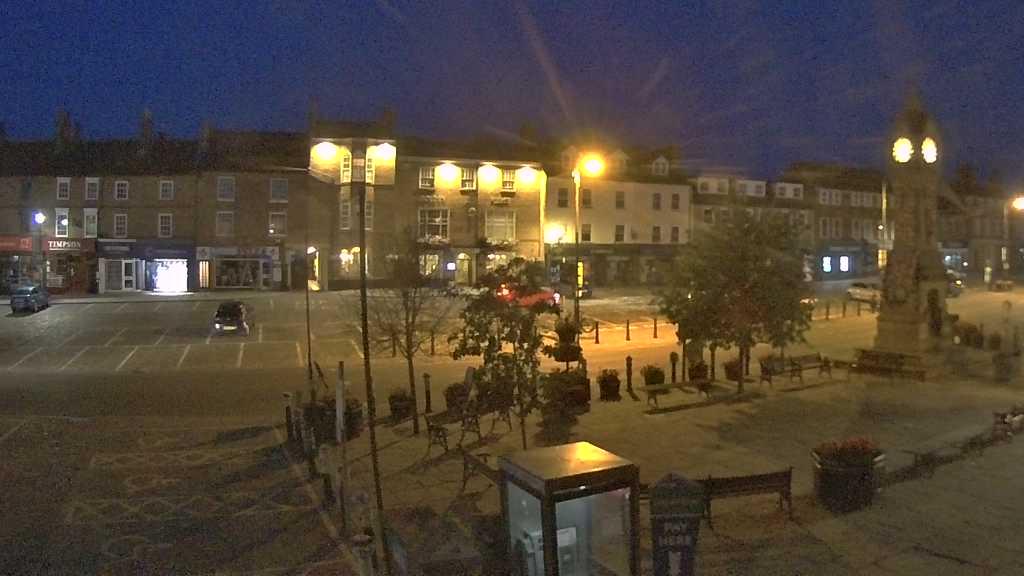 Thirsk webcam overlooking the Market Place