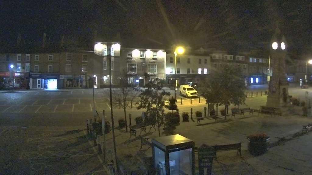 Thirsk webcam overlooking the Market Place